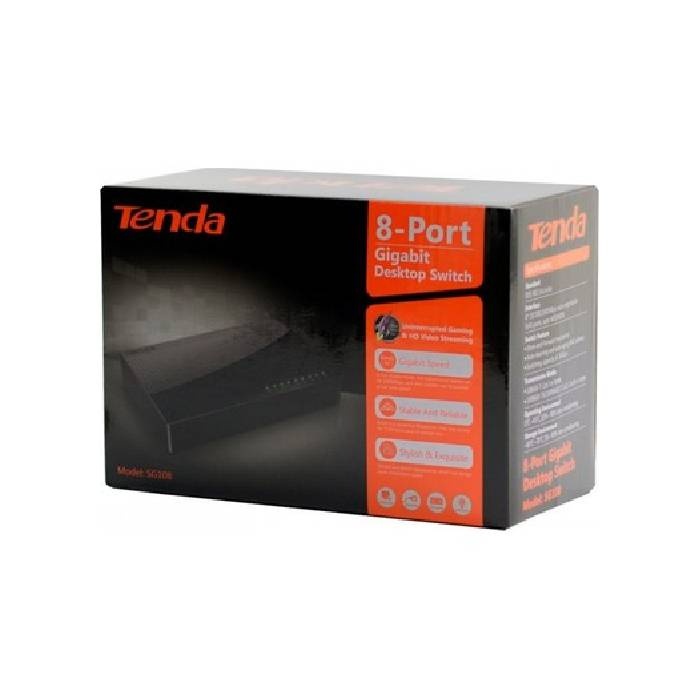 Tenda SG108 8 Port Ethernet Switch Gigabit