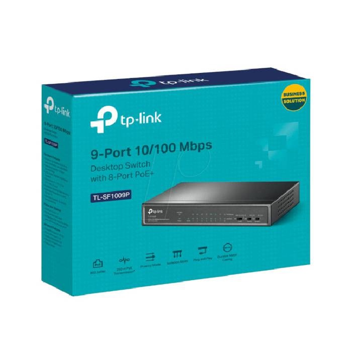 Tp-Link TL-SF1009D 9 Port Switch POE