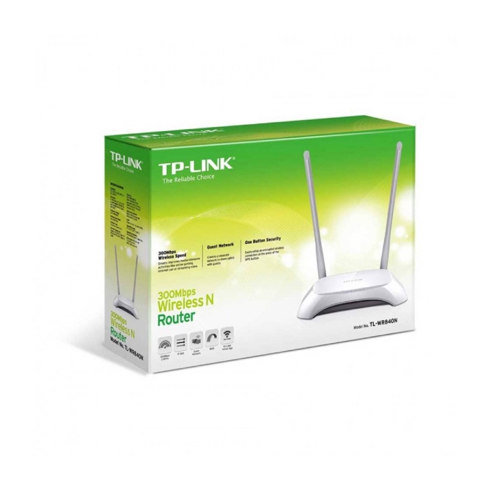 TP-Link TL-WR840N 300Mbps WiFi 2Anten 4Port Router