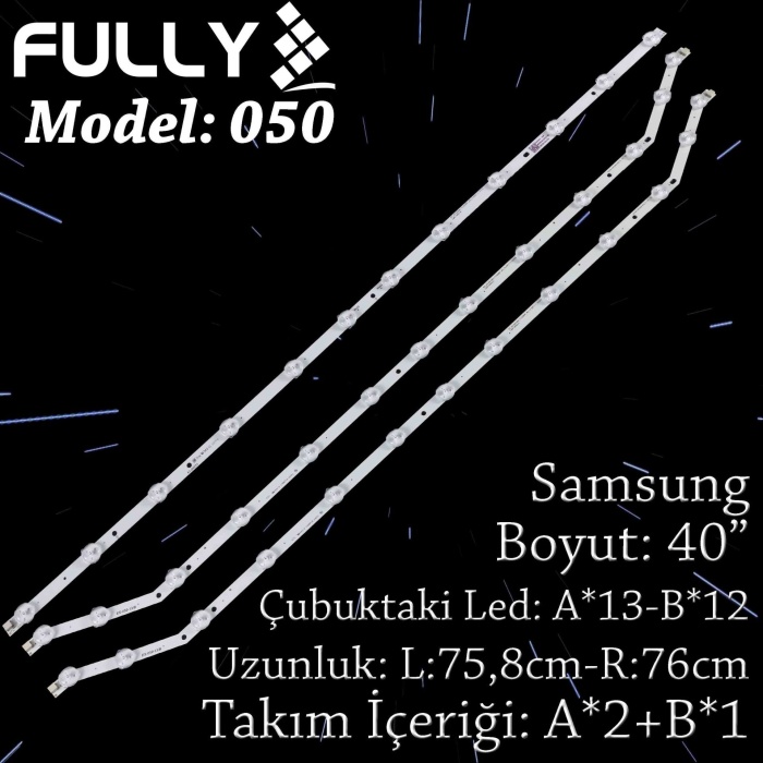 Fully Set-050 Tv Led Samsung 40