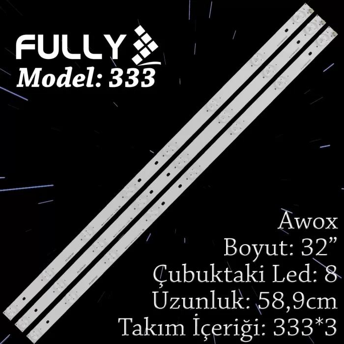 Fully Set-333 Tv Led Awox 32