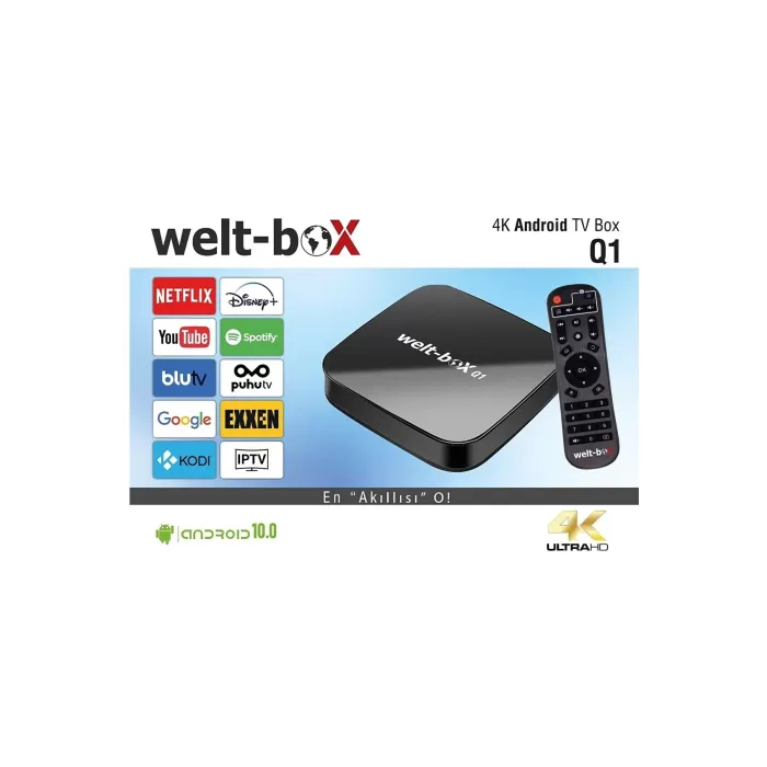 Welt-box Q1 Android Tv Box 1/8