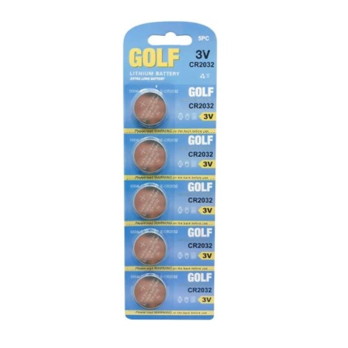 Golf CR2032 3V Lithium Pil