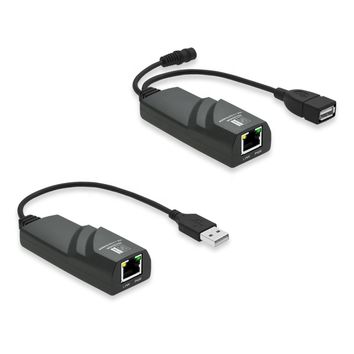 Global USB / RJ45 Extender - Adaptörlü