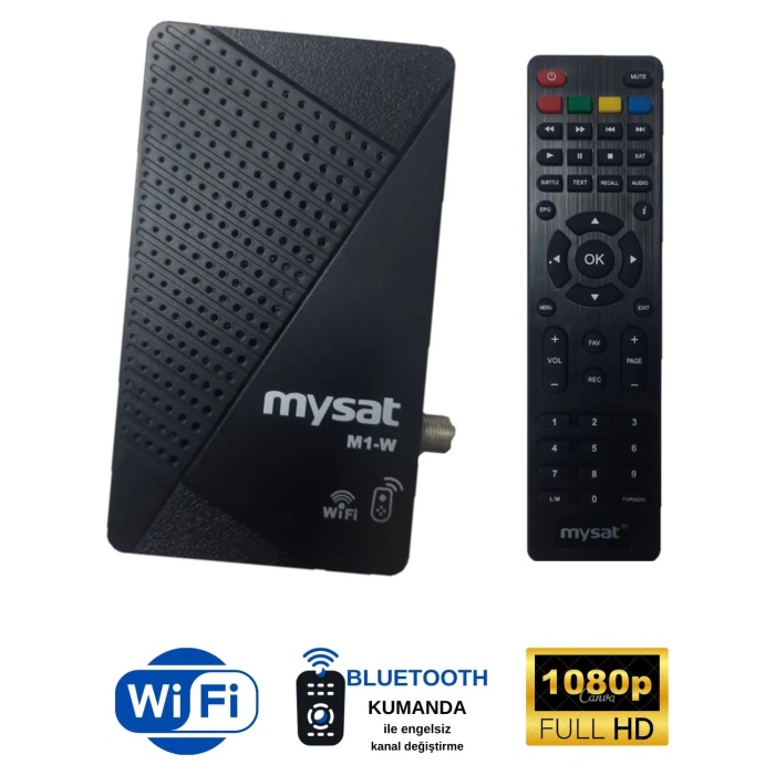 Mysat M1-W Wifi HD Uydu Alıcısı