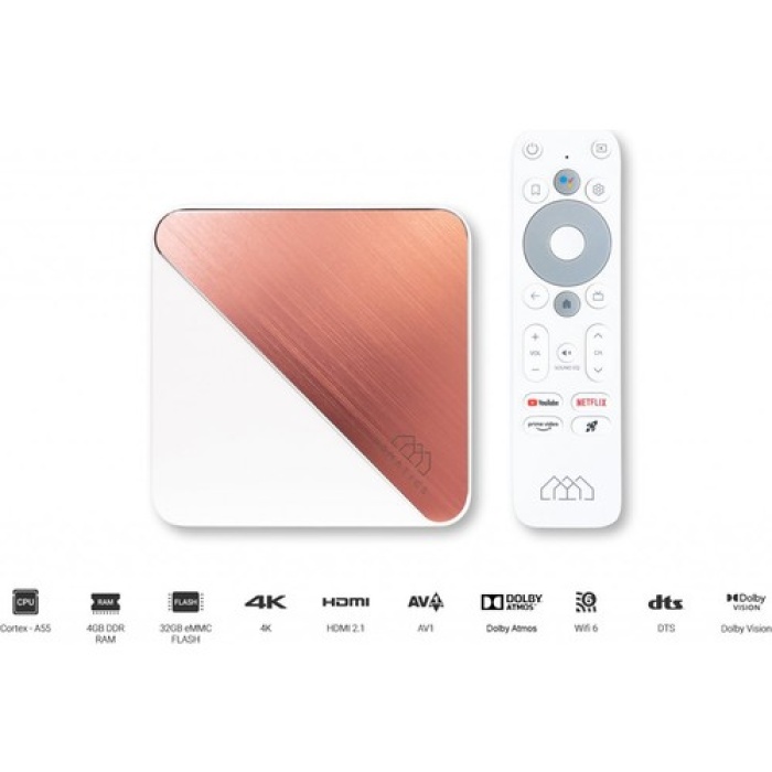 Homatics Box R 4K Android Tv Box Lisanslı 4/32