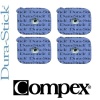 Compex Dura-Stick 5x5 Çıtçıtlı Tens Elektrodu, Tens Pedi