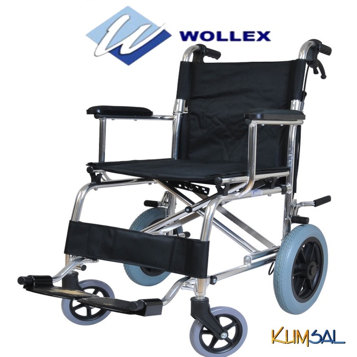 Wollex W805 Katlanabilir Refakatçı Tekerlekli Sandalye