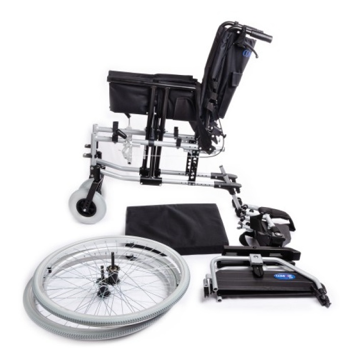 Comfort Plus DM-Strong New 50 cm Hafif Alüminyum Manuel Tekerlekli Sandalye