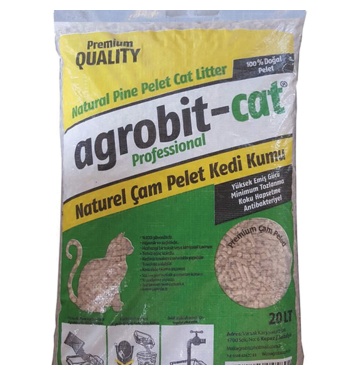 Agrobit Cat Pelet Kedi Kumu 20 lt