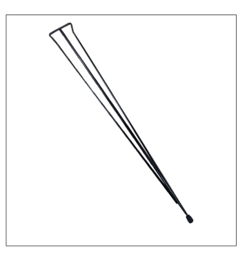 Grande Home yıldız 4 lü Metal Firkete Ahşap Kütük Sehpa ve Masa Ayağı 46 cm