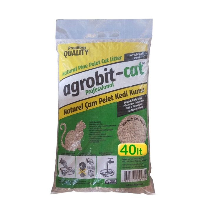 Agrobit Cat Pelet Kedi Kumu 40 lt