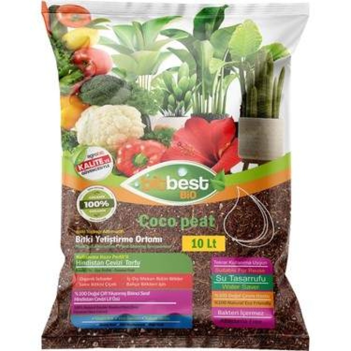 Bitbest Cocopeat Bitki Toprağı Alternatifi 10 lt