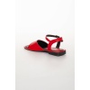 Kadın Yazlık Sandalet SRY 400220022 Kırmızı