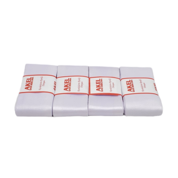 Saten Kurdele 6 cm Beyaz 4x10 m