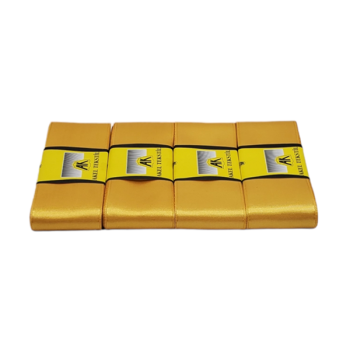 Saten Kurdele 6 cm Sarı 4x10 m