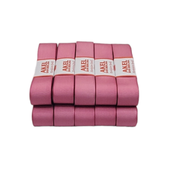 Grogren Kurdele 3 cm Fuşya 10x10 m