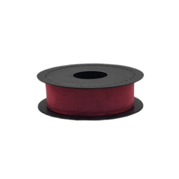 Şifon Kurdele 2.5 cm 20 m Bordo