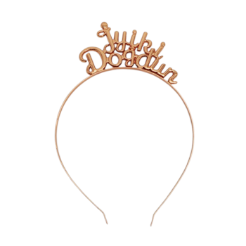 İyiki Doğdun Metal Taç Rose Gold