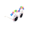 Happy Birthday Parti Gözlüğü Beyaz GMS-4000 C