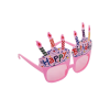 Happy Birthday Parti Gözlüğü Mumlu Pembe GMS-4004 B