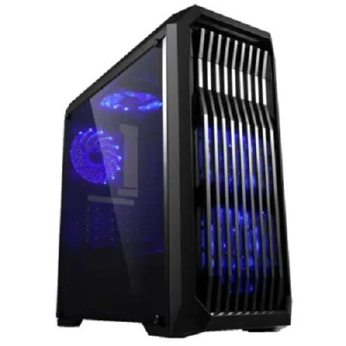 EVEREST X-RACER PEAK 600W Siyah 4 x RGB FANLI MID-TOWER KASA