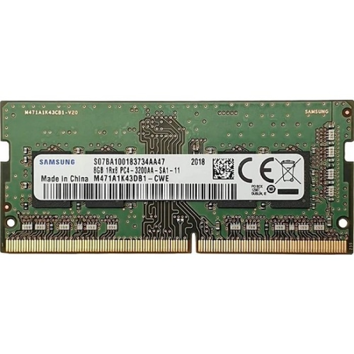 Samsung 8Gb Ddr4 3200Mhz Cl22 Notebook Ram M471A1K43081Cwe (Kutusuz) (1.2V)