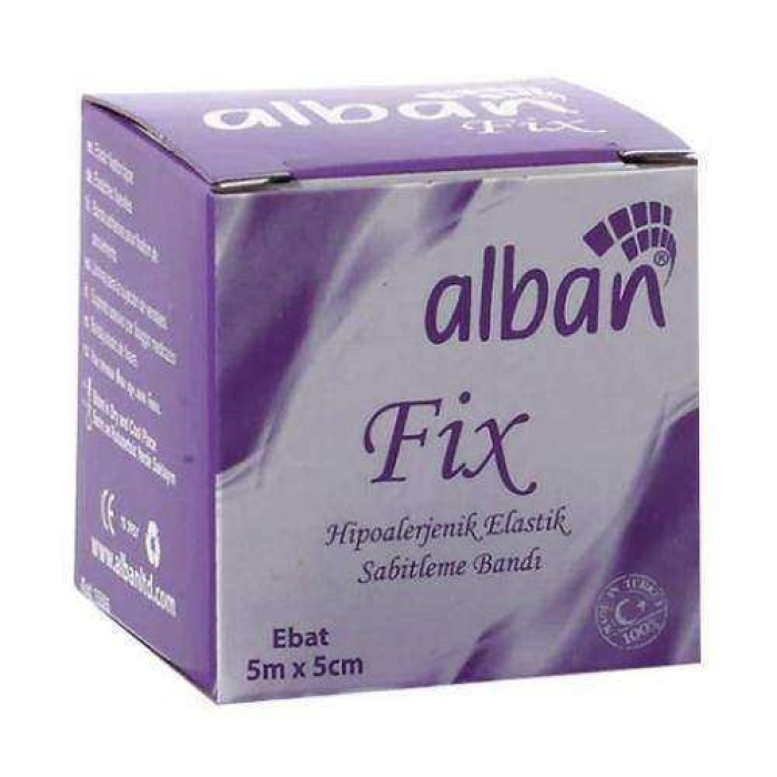 Alban Fix 5x5 Flaster Band (10 Paket)