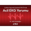 ÇOKTAN SEÇMELİ ÇÖZÜMLÜ 100 ÖRNEK ACİL EKG YORUMU