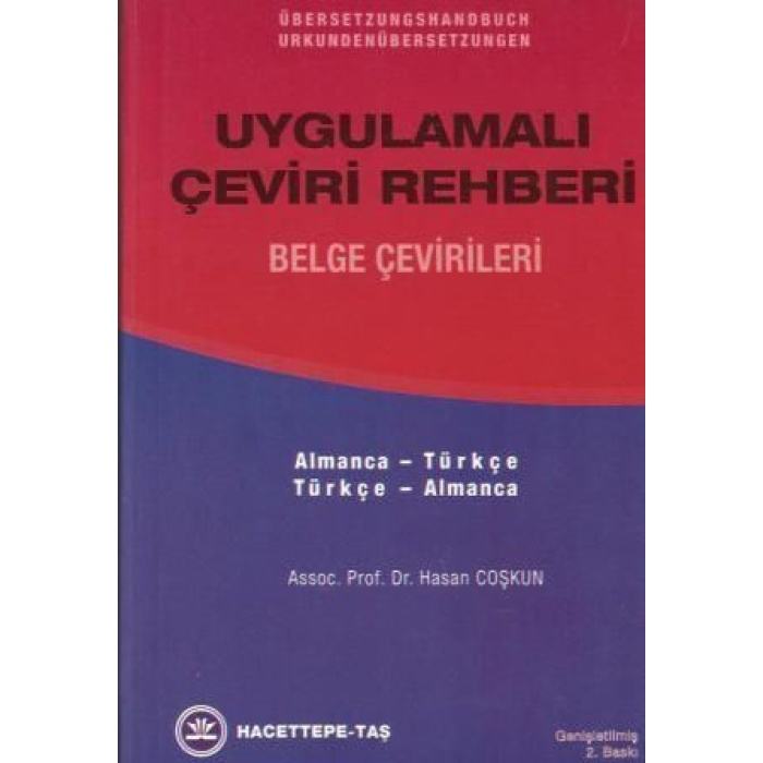 ALMANCA BELGE ÇEVİRİLERİ