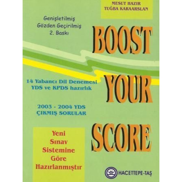 BOOST YOUR SCORE