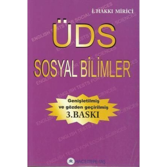 ÜDS SOSYAL BİLİMLER