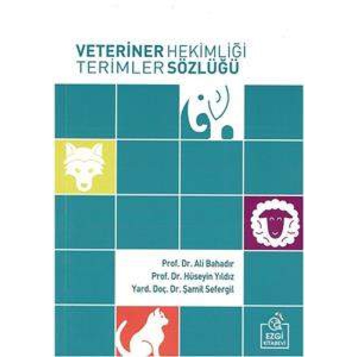 VETERİNER HEKİMLİĞİ TERİMLER SÖZLÜĞÜ