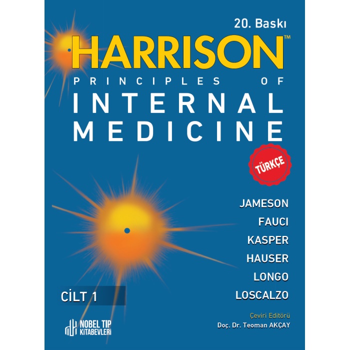 HARRİSONS PRİNCİPLES OF INTERNAL MEDİCİNE 20.BASKI TÜRKÇE