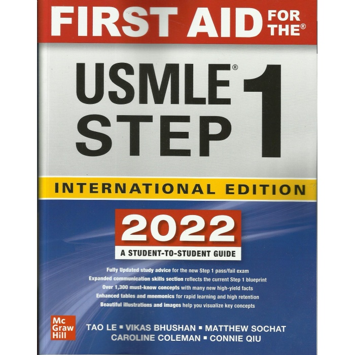 FİRST AİD FOR THE USMLE STEP 1 2022