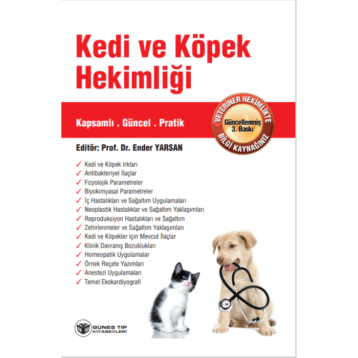 KEDİ VE KÖPEK HEKİMLİĞİ GÜNCELLENMİŞ 3. BASKI