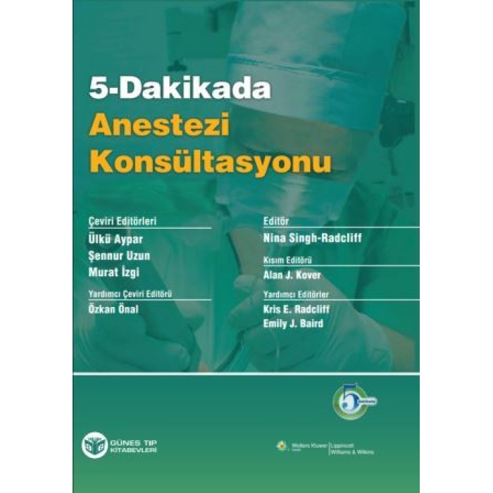 5 DAKİKADA ANESTEZİ KONSÜLTASYONU