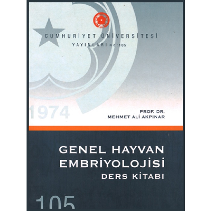 GENEL HAYVAN EMBRİYOLOJİSİ DERS KİTABI