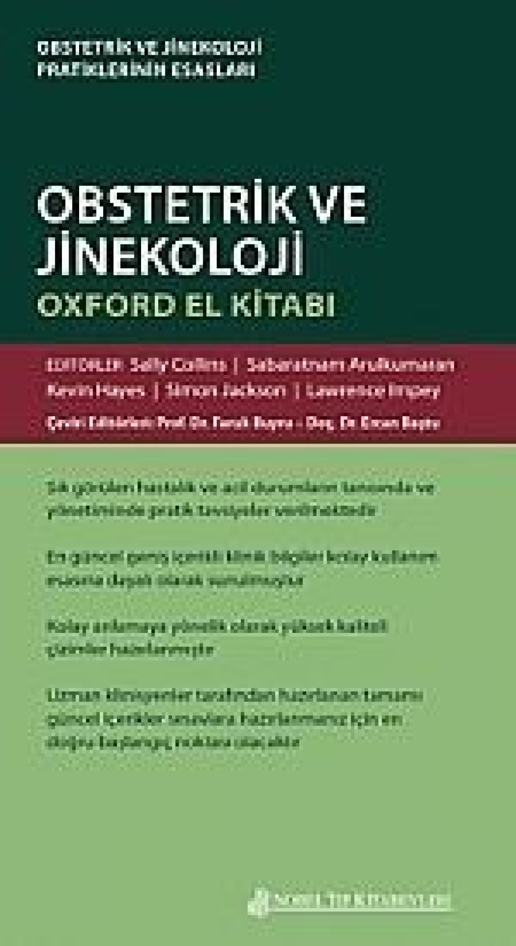 OBSTETRİK VE JİNEKOLOJİ OXFORD EL KİTABI