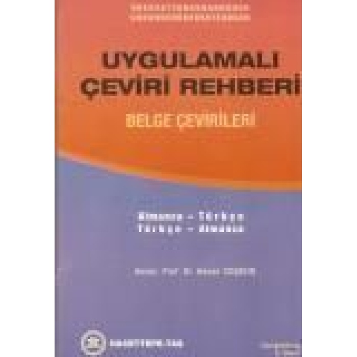 ALMANCA BELGE ÇEVİRİLERİ