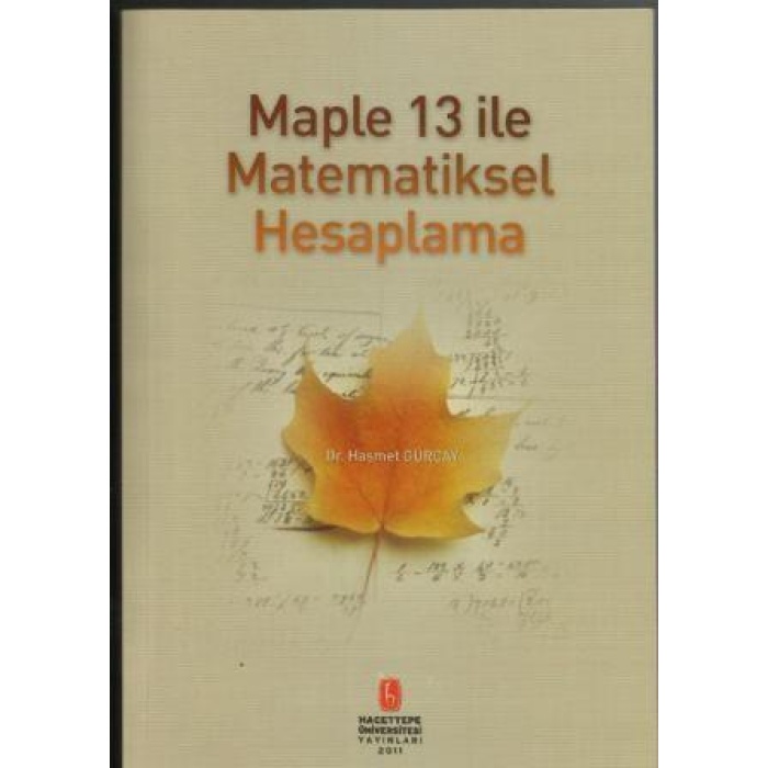 Maple 13 ile Matematiksel Hesaplama