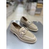 Hco Triko Model Taşlı Şık Kadın Loafer Ayakkabı