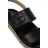 Polaris 166241 Kadın Düz Hakiki Deri Comfort Sandalet