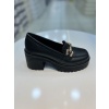 Hco Topuklu Tokalı Kadın Loafer Ayakkabı