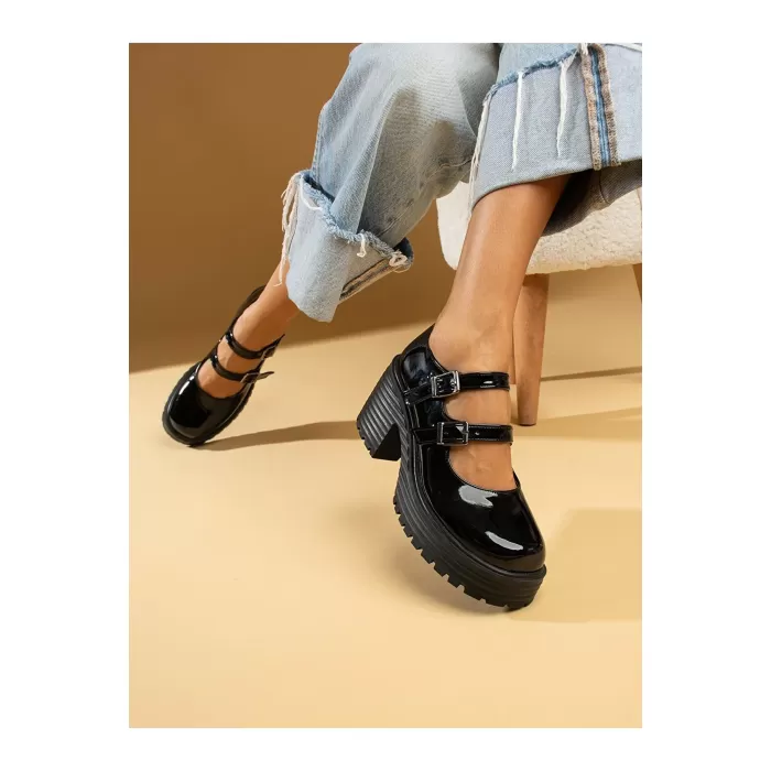Hco Kemerli Kadın Topuklu Loafer