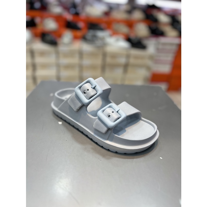 Akınal Bella Çift Toka Unisex Terlik
