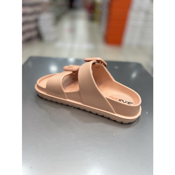 Akınal Bella Çift Toka Unisex Terlik