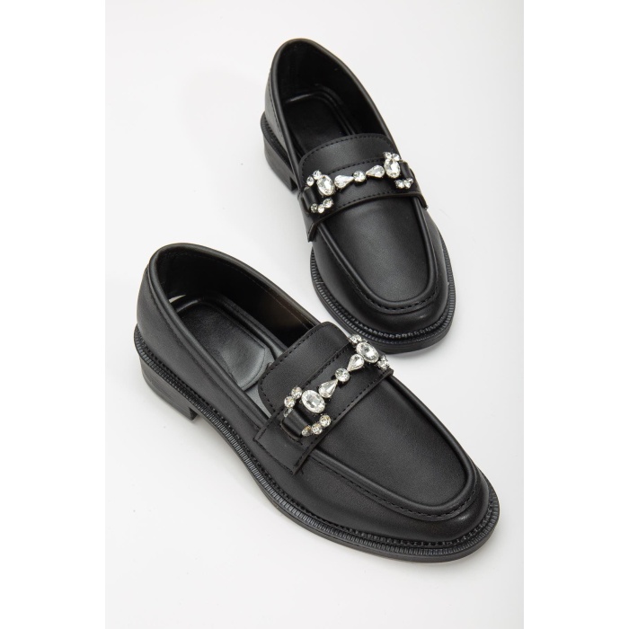 Hco Taşlı Kadın Loafer Babet
