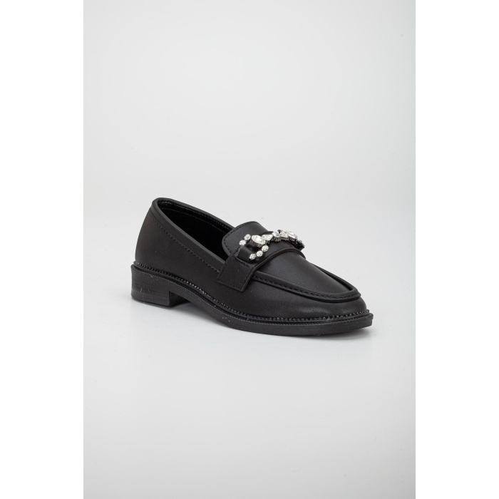 Hco Taşlı Kadın Loafer Babet