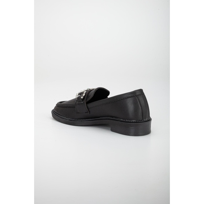 Hco Taşlı Kadın Loafer Babet